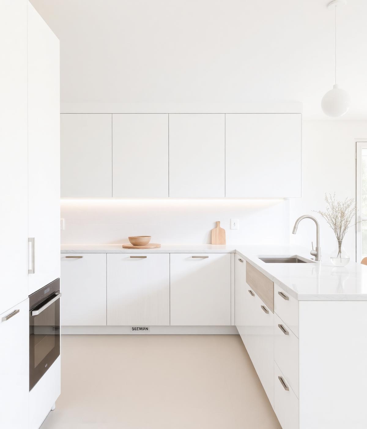 Clean modern kitchen